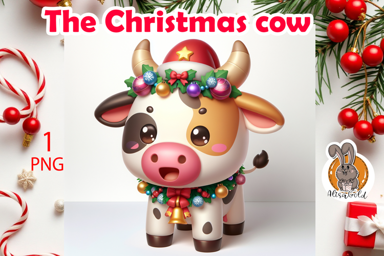 The Christmas cow