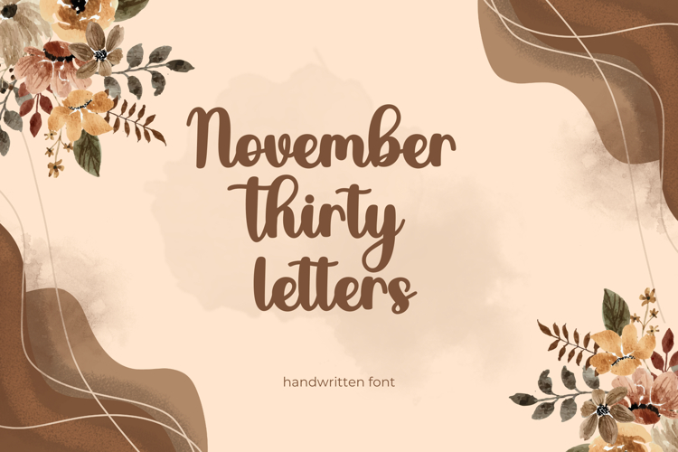 november thirty letters