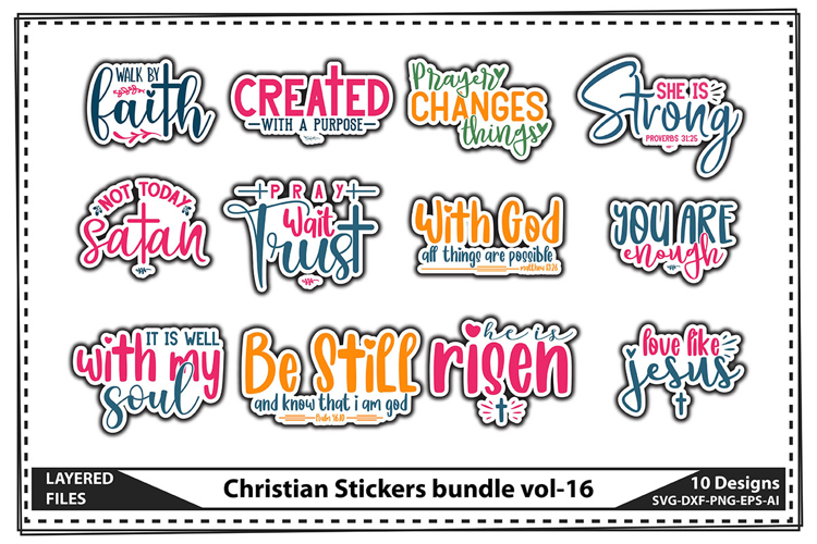 Christian Stickers Image 15