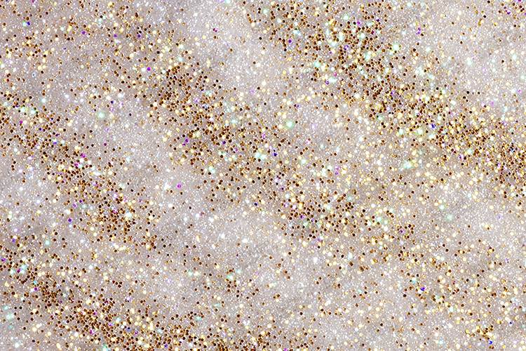 White Gold Glitter Texture Background for Craft Projects