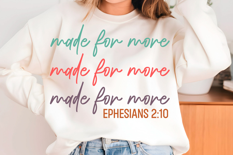 Made for More PNG, Ephesians 2:10 Bible