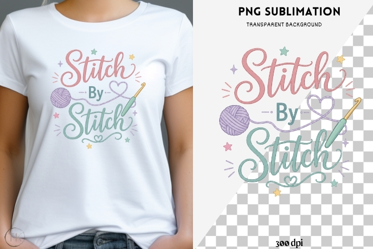 Crochet phrases png design for T-shirts