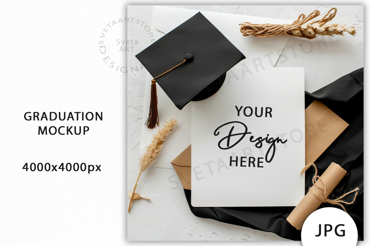 Graduation Aesthetic Mockup JPG