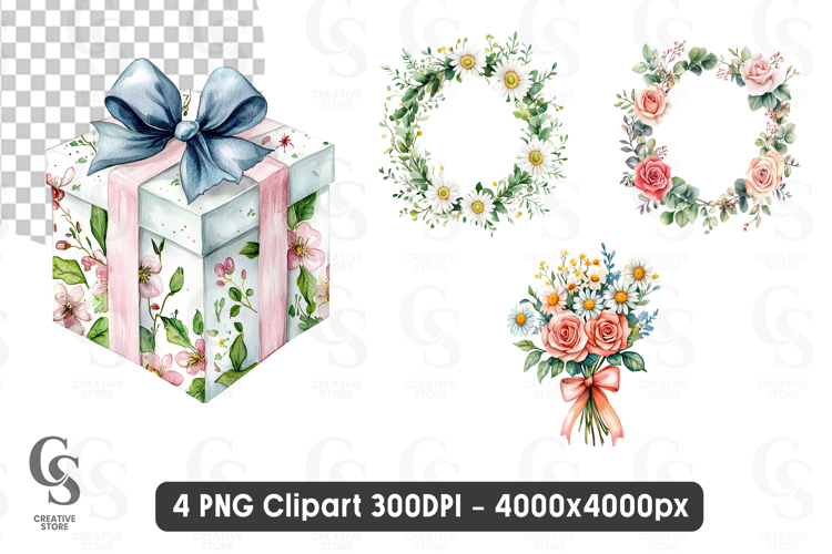 Birthday Present Clipart Image 6