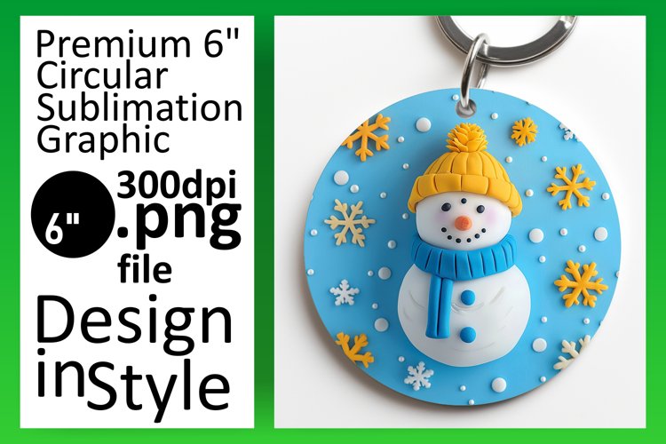 Snowman Clipart Image 4