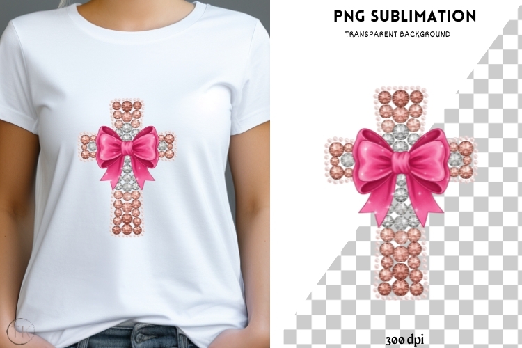 Cross png design for T-shirts