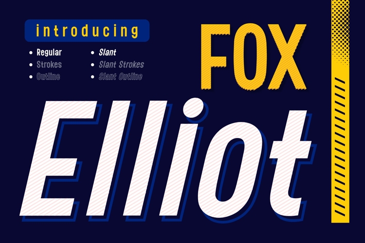 Fox Elliot Font example image 1