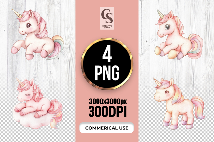 Unicorn Clipart Image 13