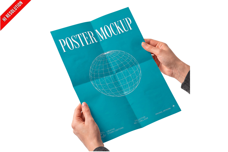 Paper Poster In Hand