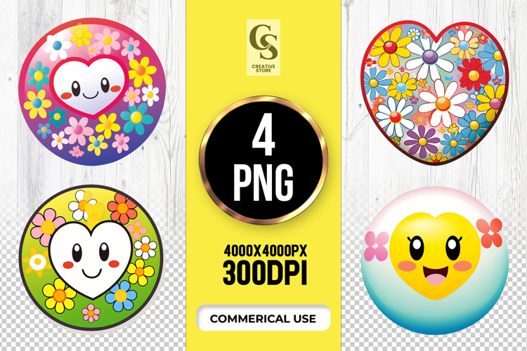 Kawaii Heart Png Image 11