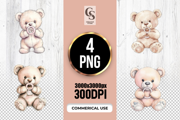 Teddy Bear Illustration Image 23