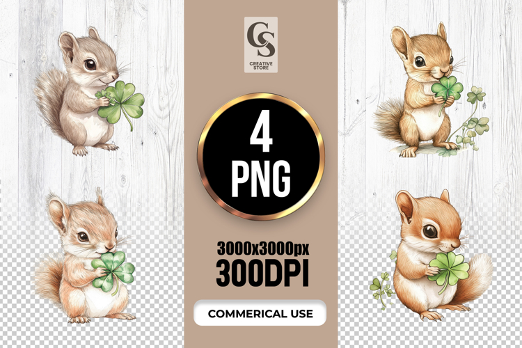 Woodland Animal Clipart Image 2