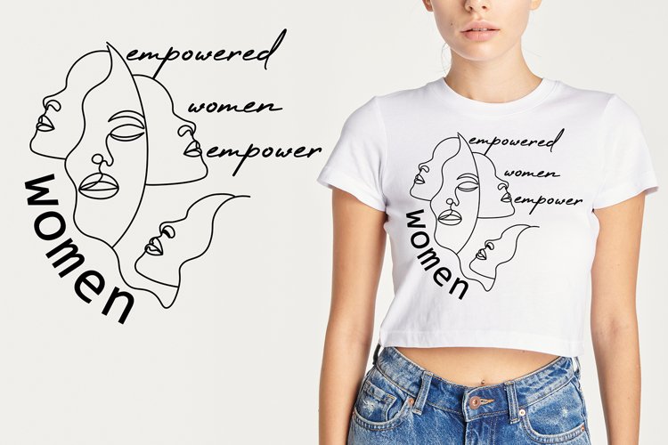 Empowered Women Empower Women SVG, Women Empowerment Quotes