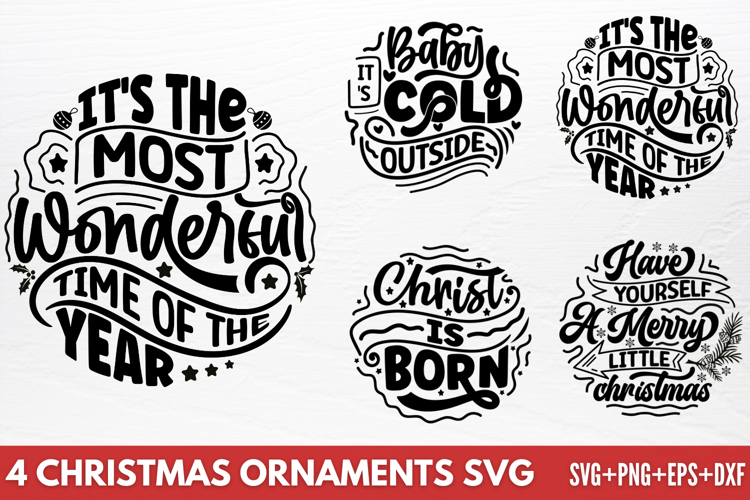 Christmas Ornaments Svg Image 6