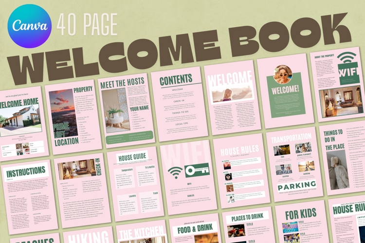 Airbnb Welcome Book Template