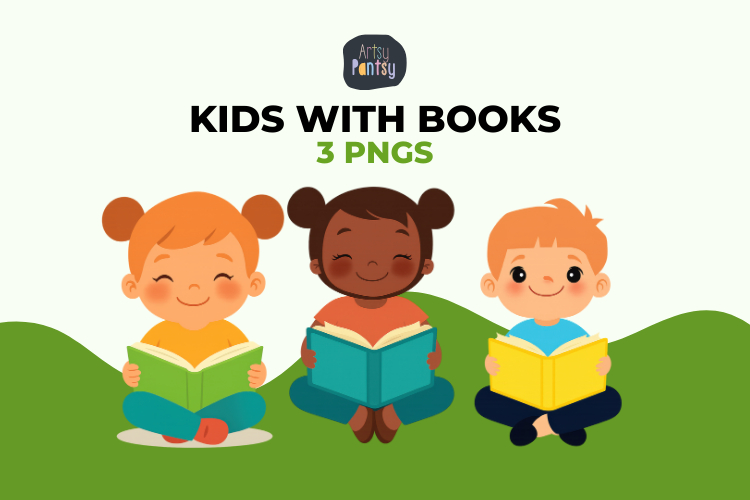 Toddler Moments Collection: Kids with Books