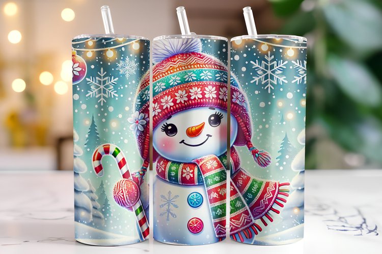 Christmas Tumbler Wrap Image 9