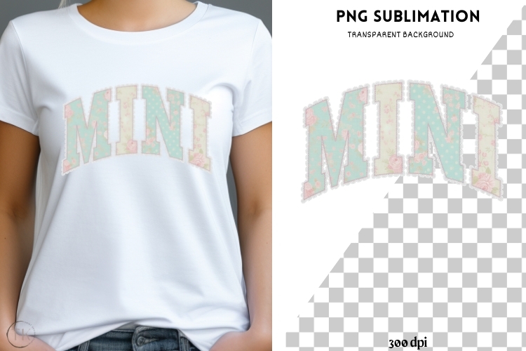 Mini cottage core png design for T-shirts