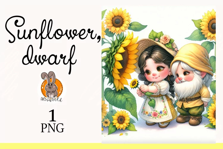 Gnome sunflower