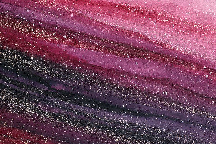 Burgundy Gold Watercolor Texture Background for Craft Design