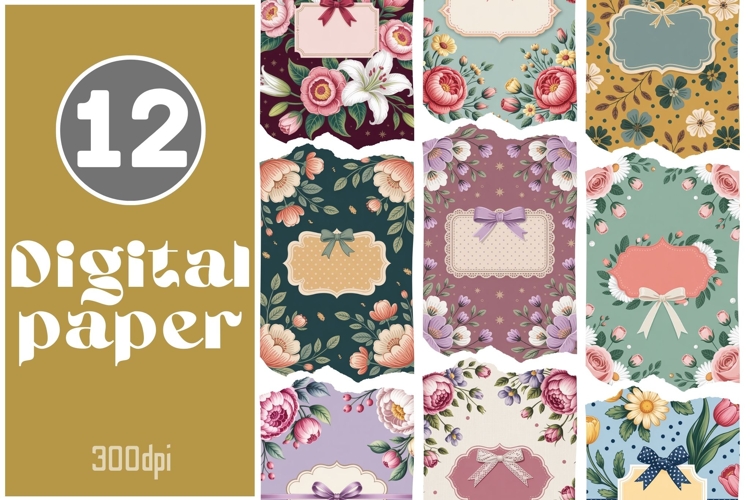 Printable Scrapbook Paper