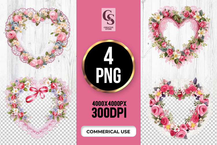  Vintage Rose Clipart Image 7