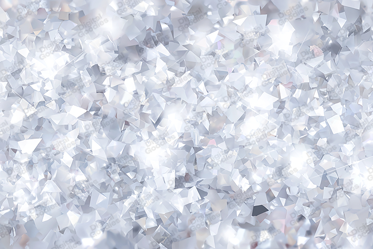 White Crystal Sparkle Texture Background for Elegant Crafts