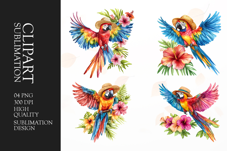 Parrot Clipart Image 4