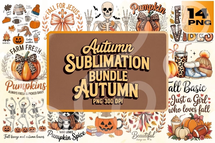 Fall Leaves Graphic Image 12