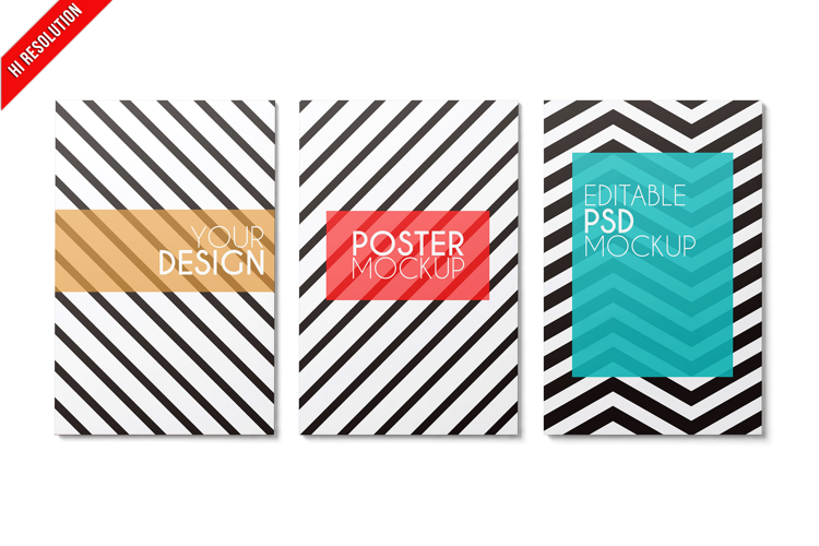 Poster Studio Wall Mockup