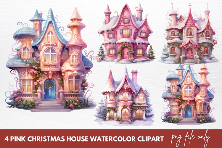 Christmas Watercolor Png Image 4