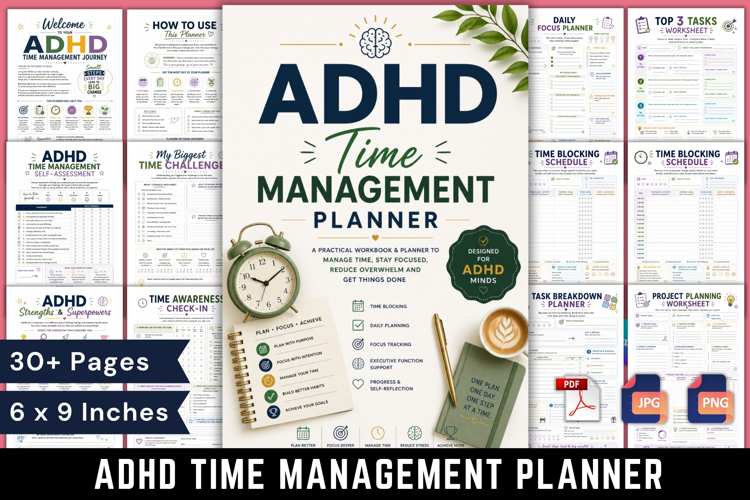 ADHD Time Management Planner