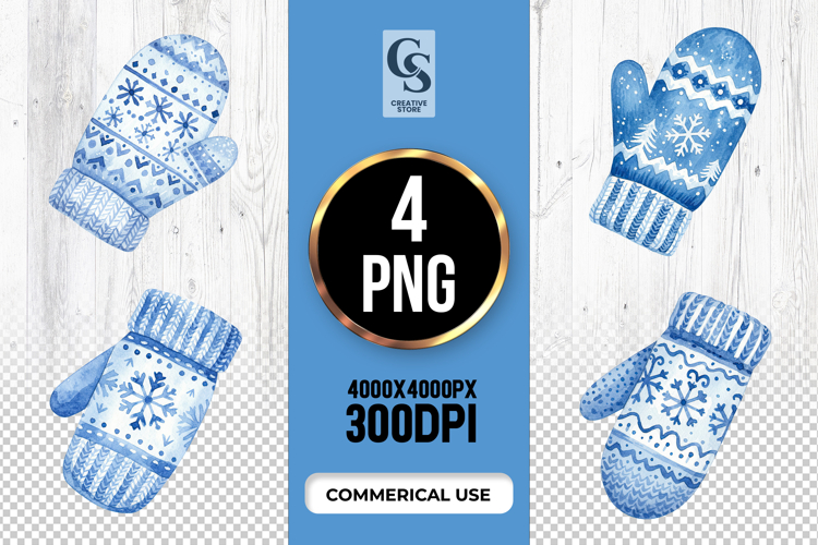 Mitten Clipart Image 2