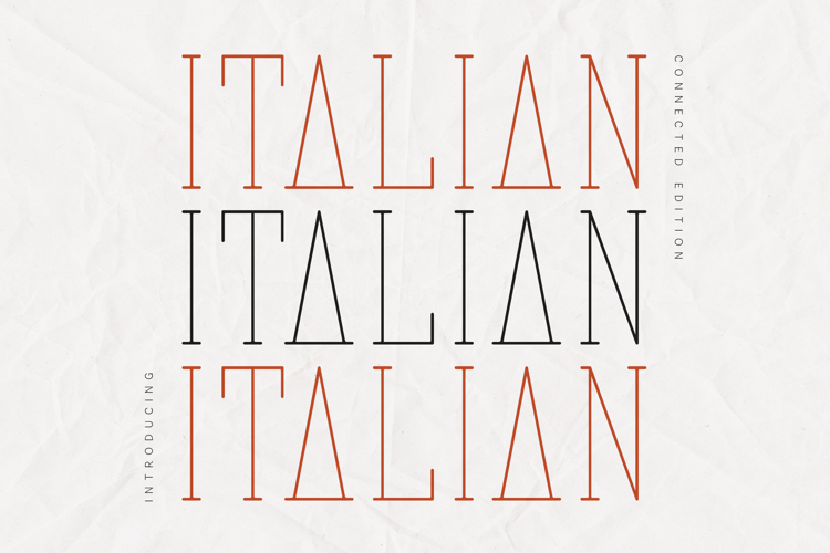 Italian Modern Fashion Display Serif