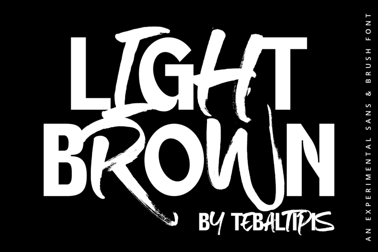 Light Brown Display