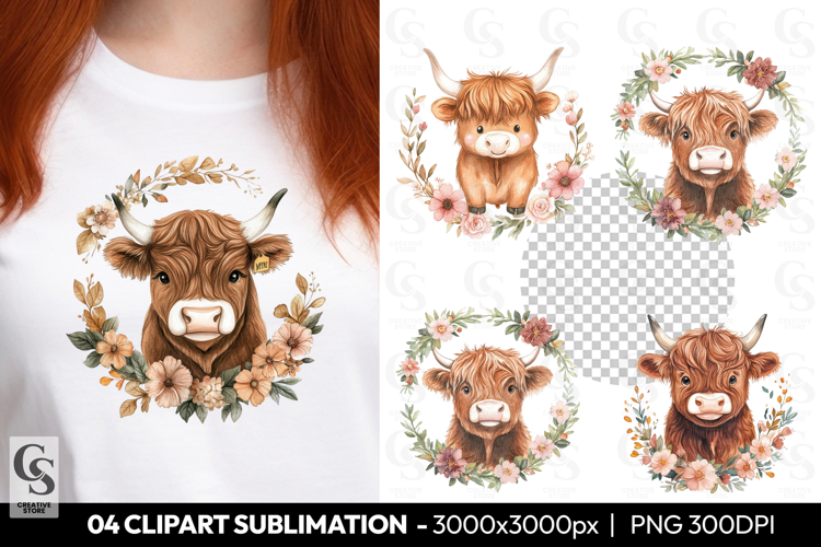 Highland Cow Png Image 24