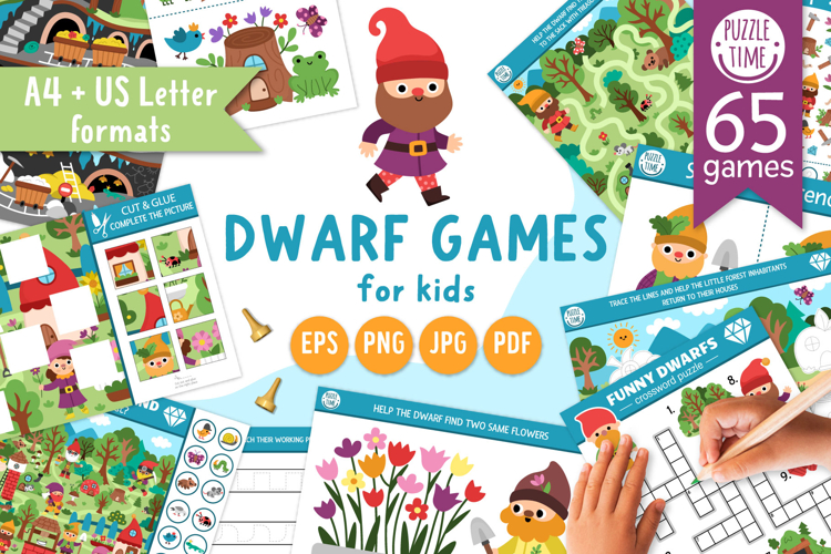 Dwarf games and activities for kids