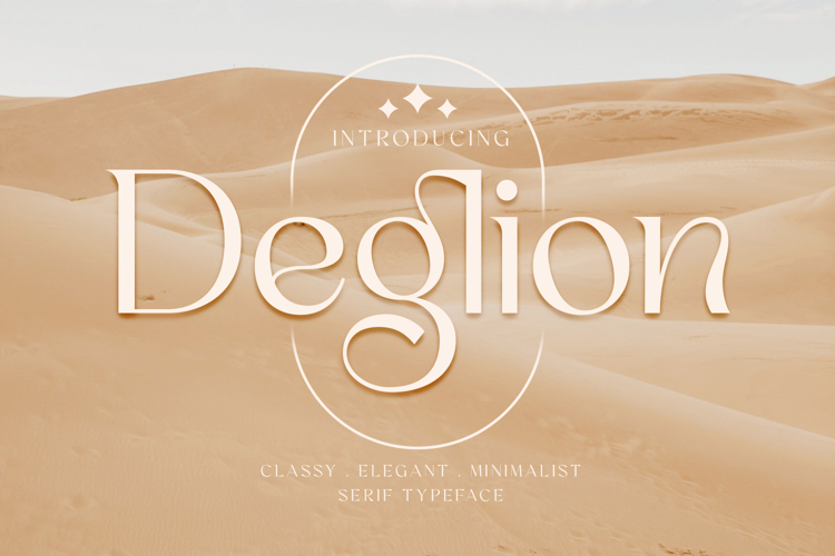 Deglion - Classy Elegant Display Serif