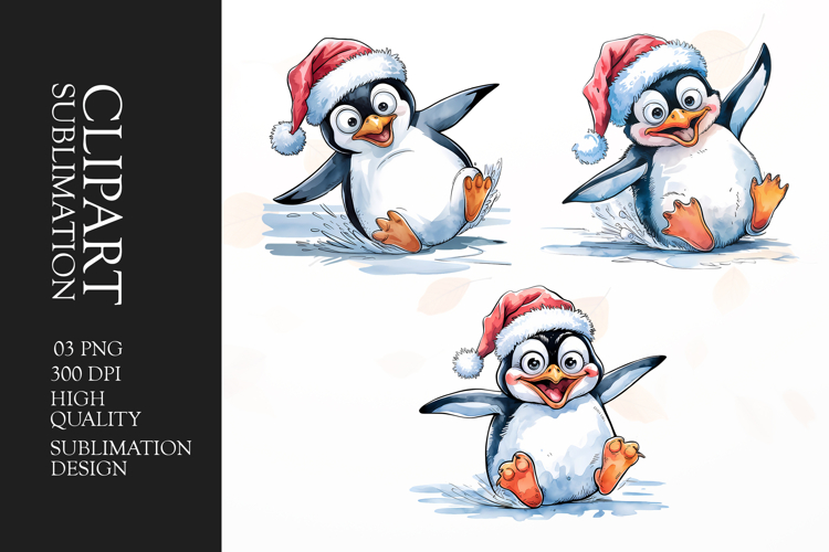 Penguin Clipart Image 23