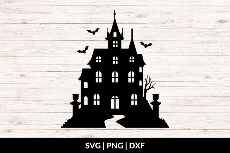 Old Haunted House SVG, Halloween SVG