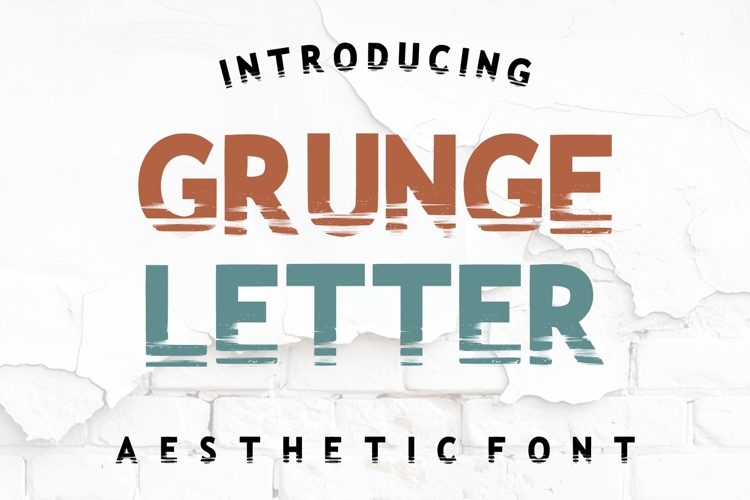 Grunge Letter