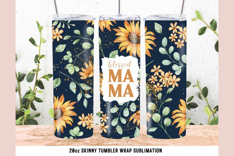 Skinny Tumbler Sublimation Designs Image 20