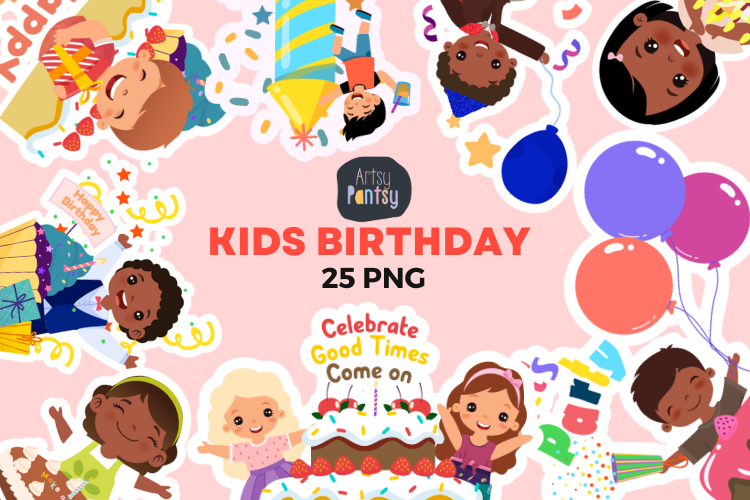 Birthday Stickers Bundle