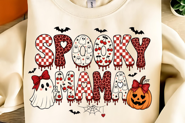 Spooky Ghost Friends Halloween PNG, Halloween PNG, Boo PNG