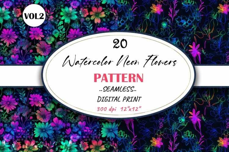 Floral Seamless Pattern Image 21