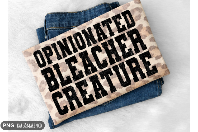 Bleacher Creature PNG | Funny Baseball Softball Mom PNG