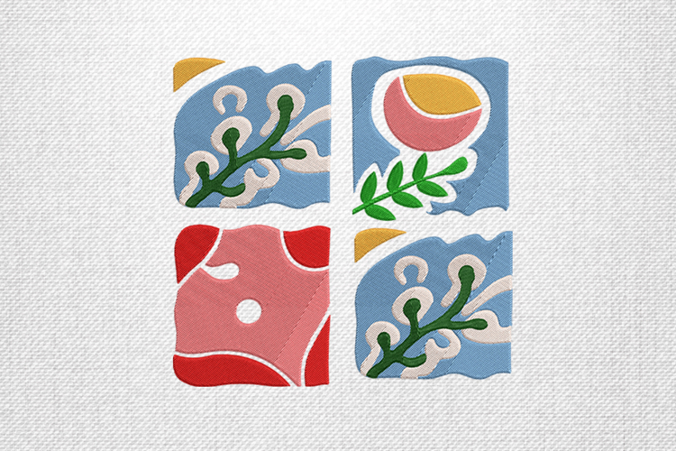 Abstract Embroidery Image 10