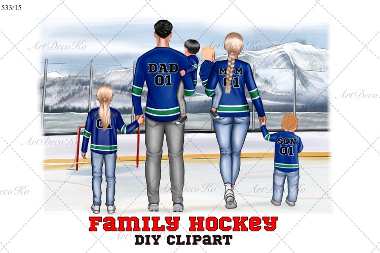 Hockey Player Clipart Image 20