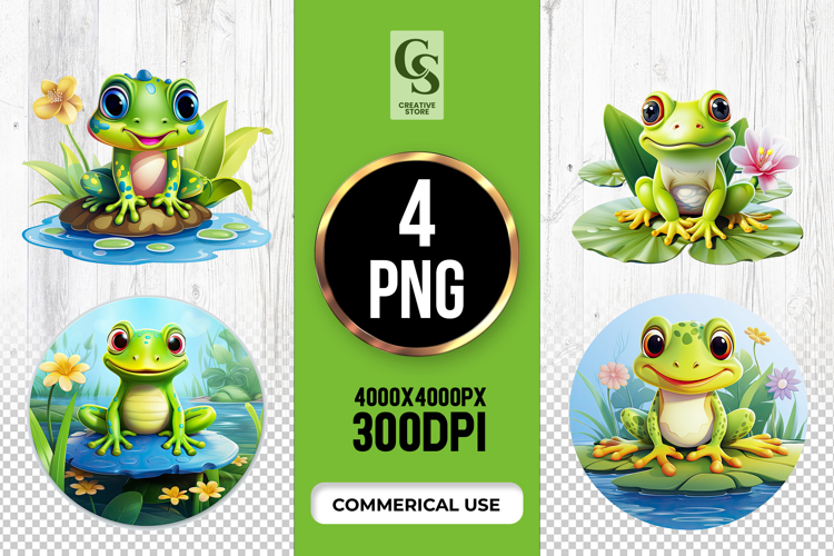 Frog Clipart Image 8