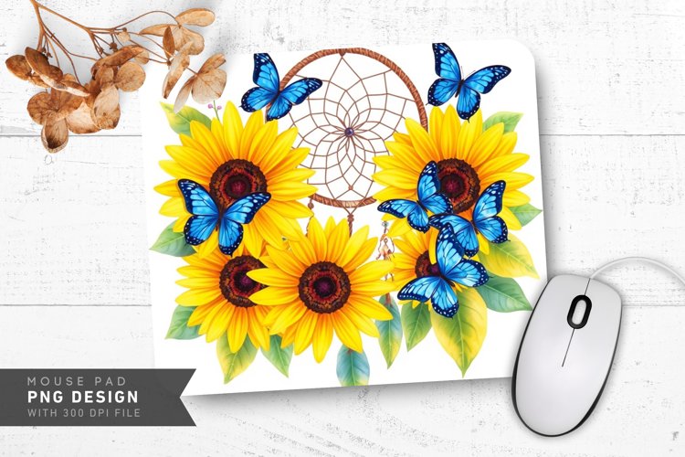 Watercolor Sunflower Clipart Image 6